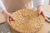 Handmade Straw Woven Placemat